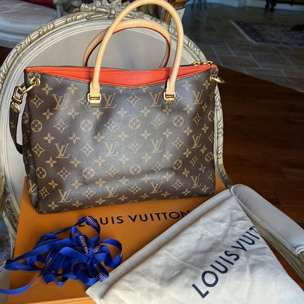 LOUIS VUITTON PALLAS MM - Used One Time - Picture 4 of 17